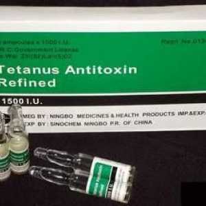 Anti-tetanus serum: što trebate znati o cijepljenju