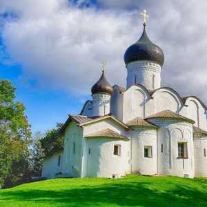Pskov, hram na brdu. Crkva sv. Basilija Velike na Gorki