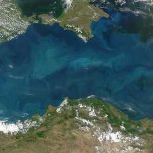 Veličina crnog mora: dubina, širina i duljina