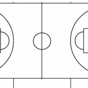 Dimenzije košarkaškog igrališta. Košarkaško igralište: oznaka, fotografija