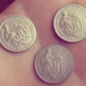 Rijetke novčiće SSSR-a 1961-1991. numizmatika