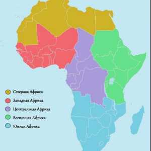 Regije Afrike: države i gradovi