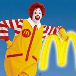 Ronald McDonald je maskota McDonald`sa
