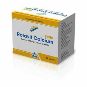 "Rotavit kalcij": upute za uporabu, opis, analize i recenzije