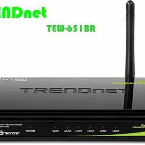 RENDER TRENDnet TEW-651BR: postavljanje i opis