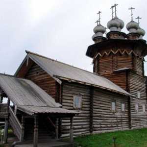 Ruska drvena crkva. Kizhi: spomenici drvene arhitekture Rusije
