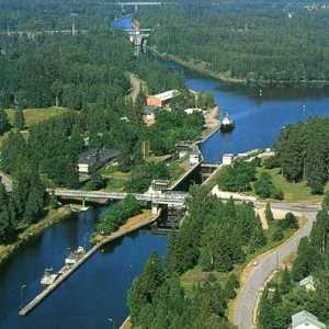 Kanal Saima. Jezero Saimaa. Vyborg Bay. Krstarenja na rijeci