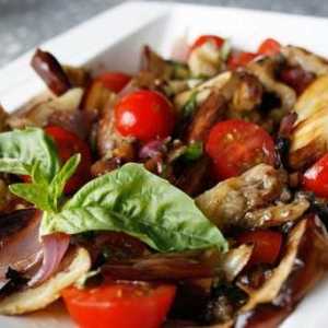 Salata od pašnjaka i rajčice s češnjakom: recept za kuhanje. Domaće kuhanje