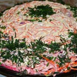 Salata "Korel": recept za kuhanje