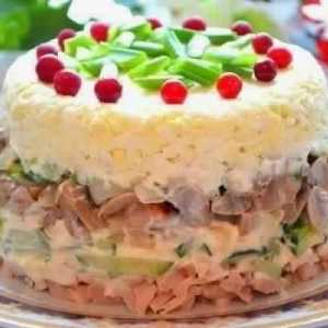 Salad `Delight`: najbolji svjetski recept