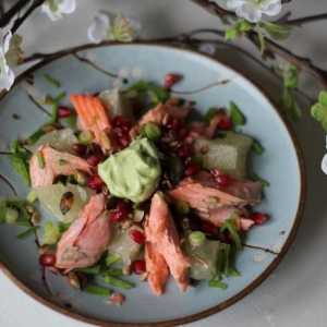 Salata s pastrvama: kuhanje recepata