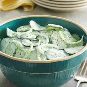 Salate s krastavcima: recepti. Svježa salata od krastavaca