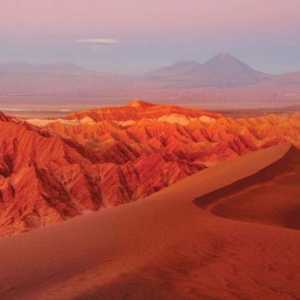 Najsitnija pustinja svijeta: fotografija i opis