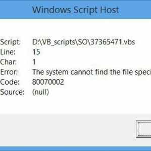 Usluga Windows Script Host srušila se. Došlo je do pogreške. Kako to popraviti s najjednostavnijim…