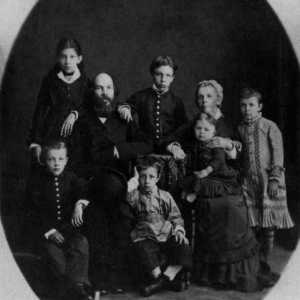 Obitelj Uljanova: povijest, djeca, fotografija