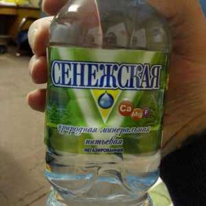 `Senezhskaya` voda: opis i karakteristike proizvoda