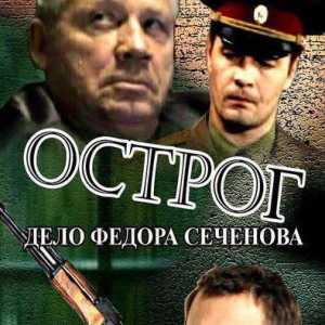 Serija "Ostrog". Slučaj Fyodor Sechenov: glumci