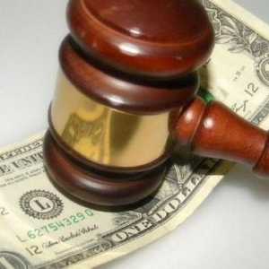 Novčane kazne u sudske svrhe. Zakon o parničnom postupku Ruske Federacije