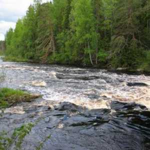 Shuya je rijeka u Karelia. Opis, legura, fotografija