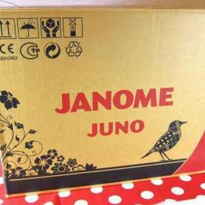 Janome Juno 513 šivaći stroj: opis, vlasnički priručnik
