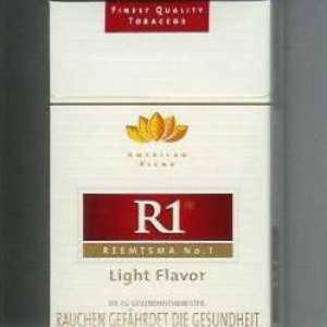 Cigarete R1: detaljan opis i karakteristike vrsta