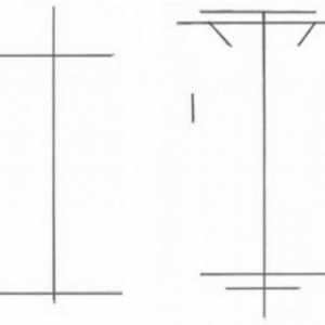 Simetrično crtež objekata ispravnog oblika