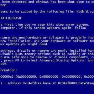 Plavi ekran smrti: što učiniti? Windows 7. Kôd pogreške. Računalni savjeti