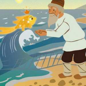`Priča o ribaru i ribi` Aleksandra Puškin. Priča zlatne ribe na novi način