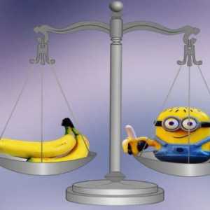 Koliko jedna banana teži: sa i bez oguliti?