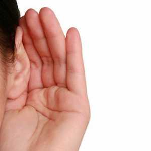 Slušanje: oporavak od neurosesenskog gubitka sluha, nakon otitis media, nakon operacije u djece