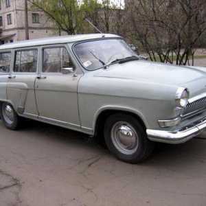 Sovjetski auto GAZ-22 (`Volga`): opis, tehnička svojstva, fotografija