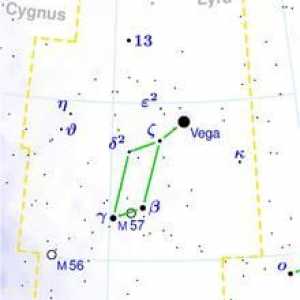 Constellation Lyra - mala konstelacija sjeverne hemisfere. Zvijezda Vega u zviježđu Leara