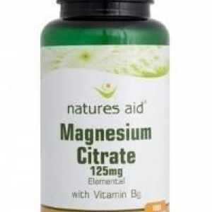 Znači "Magnezijev citrat": primjena u medicini