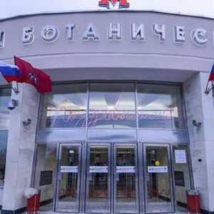 Postaja podzemne željeznice `Botanical Garden` (Moskva): fotografija, opis