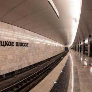Podzemna željeznica `Pyatnickoe shosse`. Mitino Distrikta