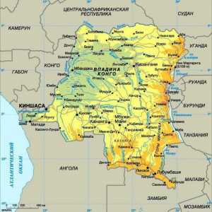 Glavni grad Zairea. Grad Kinshasa. Demokratska Republika Kongo