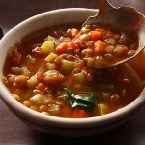 Vegetarijanska juha od leća: recept s fotografijom