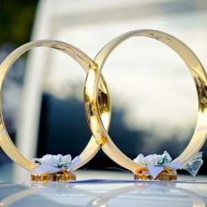 Vjenčani prsteni na stroju s vlastitim rukama - jednostavno i ekonomično