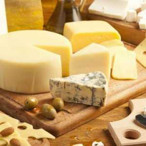 Sir, BJU: sadržaj proteina, masti i ugljikohidrata u različitim vrstama sira