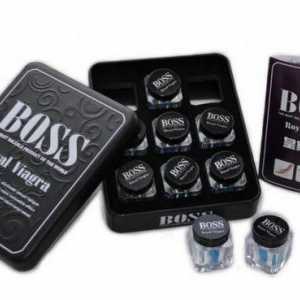 Tablete za potentnost Boss Royal Viagra: opis, sastav, upute za uporabu i recenzije