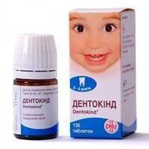 Tablete za resorpciju "Dentokind": upute za uporabu