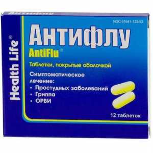 Tablete, prah "Antiflu": upute za uporabu, analozi i recenzije