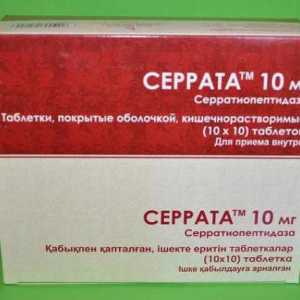 Pilule `Serrat`: upute za uporabu. "Serrata": recenzije