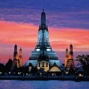 Tajlandski glavni grad u Bangkoku je lijep i tajnovit grad Istoka