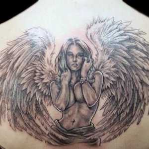 Anđeoska tetovaža: značenje tetovaža. Angel Wings Tattoo