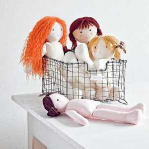 Tekstilna lutka-dijete: obrazac, opis procesa stvaranja