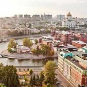 Područje Moskve: administrativne četvrti i općine