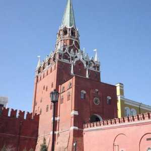 Toranj Trojstva u Moskvi Kremlju najviši je u cijelom ansamblu
