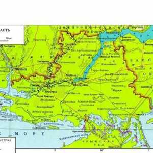 Ukrajina, regija Kherson: karta, okrug. Odmorite se u Azurnoj obali