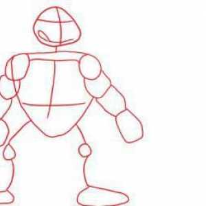 Crtanje sat: kako nacrtati ninja kornjaču